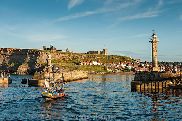 Whitby Harbour, Yorkshire UK