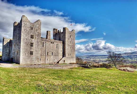 Bolton Castle in Castle Bolton, Yorkshire
